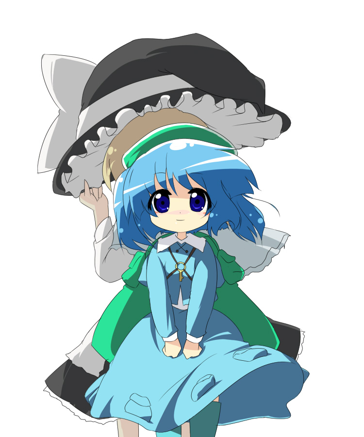 kirisame marisa and kawashiro nitori (touhou) drawn by oka_(bananashoe)