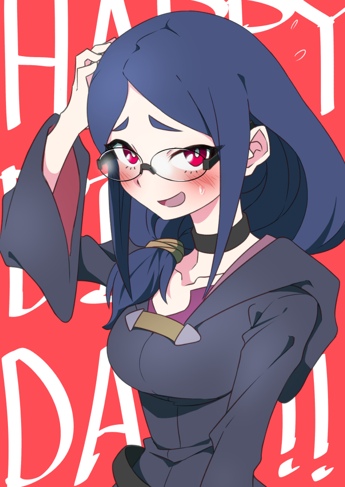 ursula charistes (little witch academia) drawn by enoki-kou