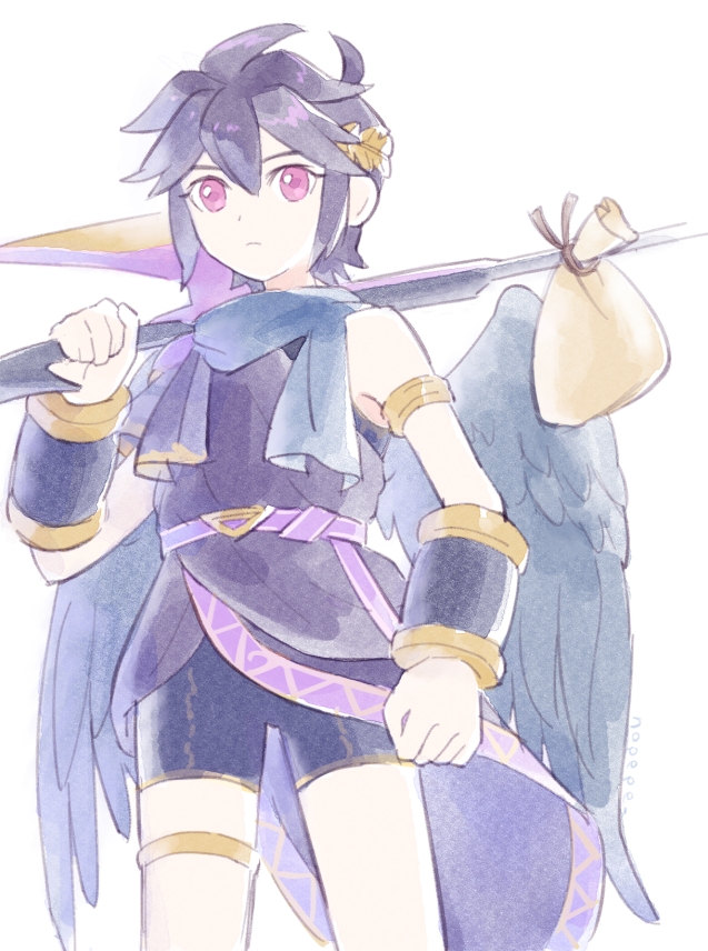 dark pit (kid icarus and 1 more) drawn by nopepe
