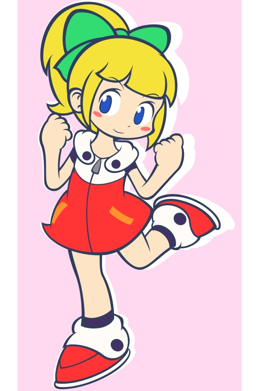 roll (mega man and 1 more) drawn by sashisaki_ryuunoshin