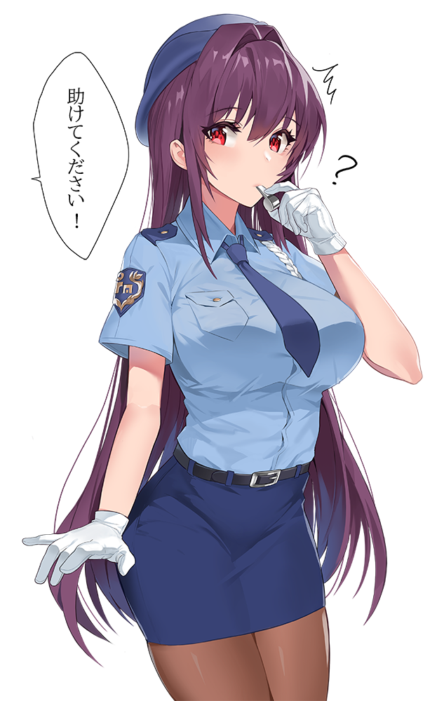 scathach (fate and 1 more) drawn by damda
