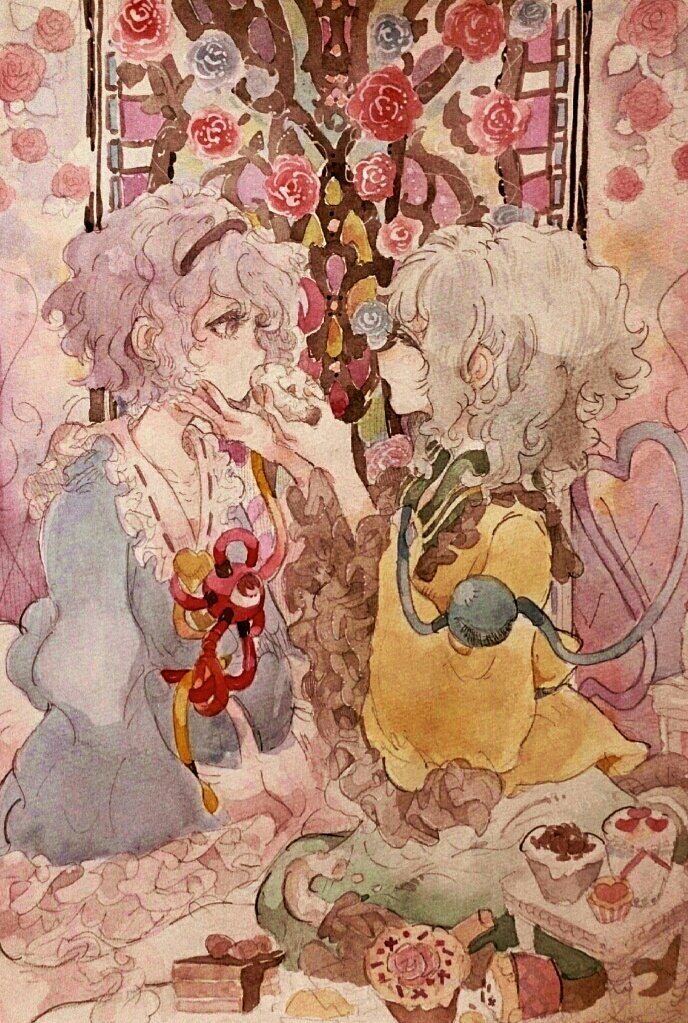 komeiji koishi and komeiji satori (touhou) drawn by eryu_(eryuuuu0990)