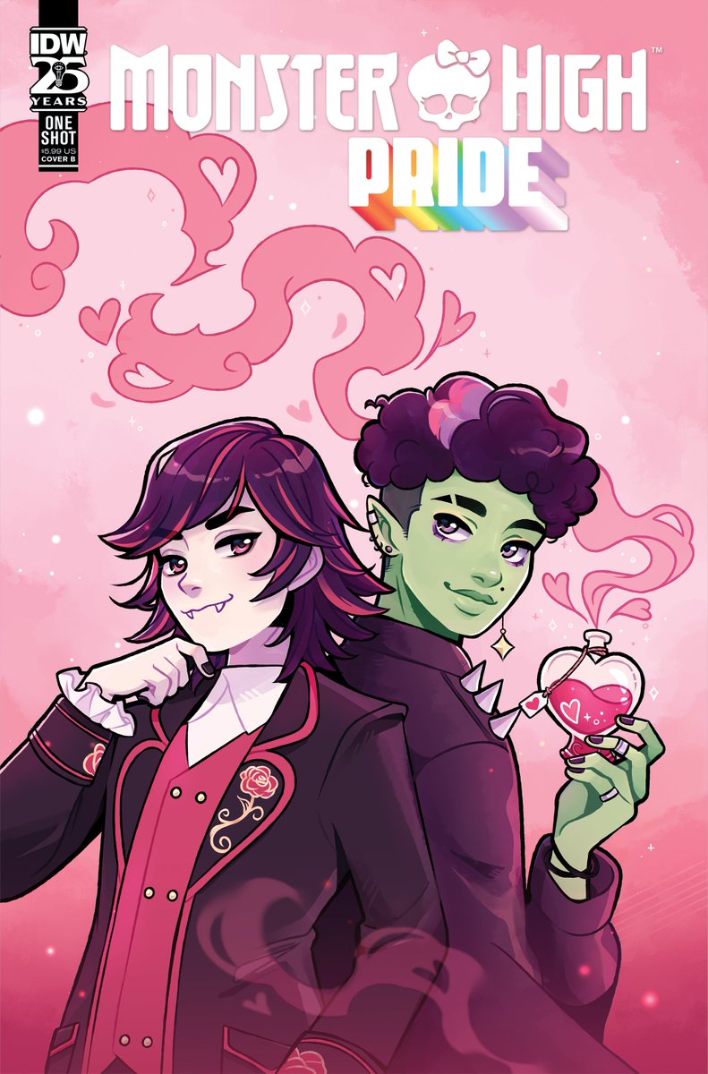 spelldon cauldronello and kieran valentine (monster high and 1 more) drawn by pianta_celi