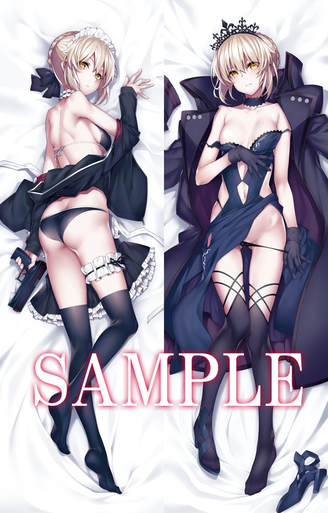 artoria pendragon and saber alter (fate and 1 more) drawn by kodama_yuu