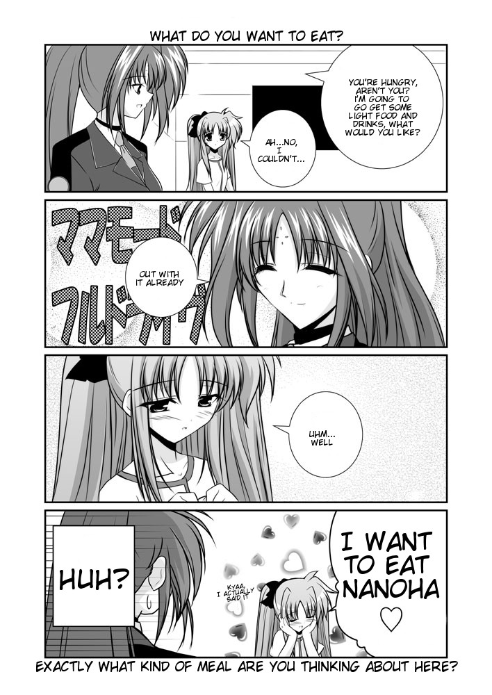 fate testarossa and lindy harlaown (lyrical nanoha and 2 more) drawn by mikage_takashi