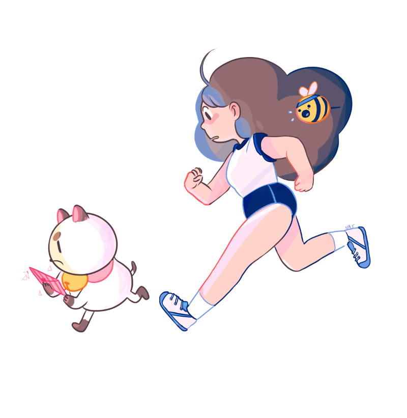 bee and puppycat (bee and puppycat) drawn by natasha_allegri