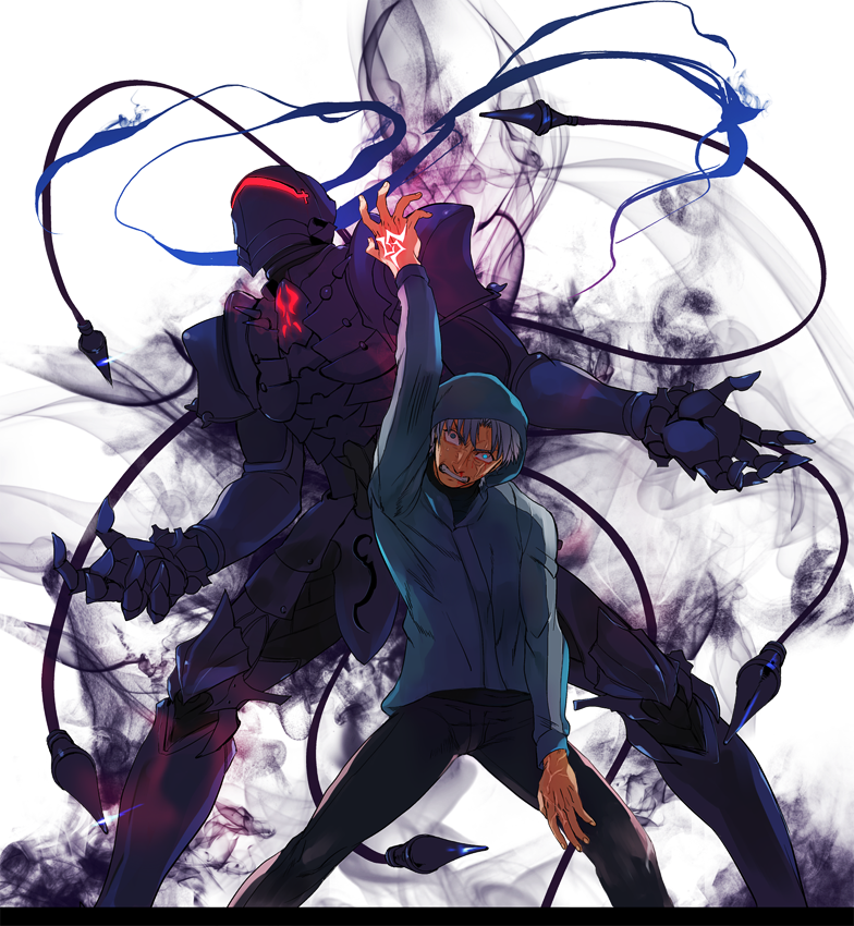 matou kariya and berserker (fate and 1 more) drawn by ido_(nothing679)