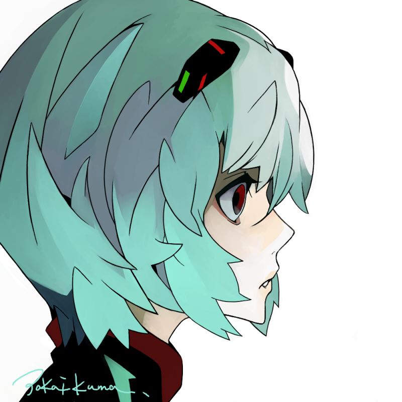 ayanami rei (neon genesis evangelion and 2 more) drawn by tokai_kuma