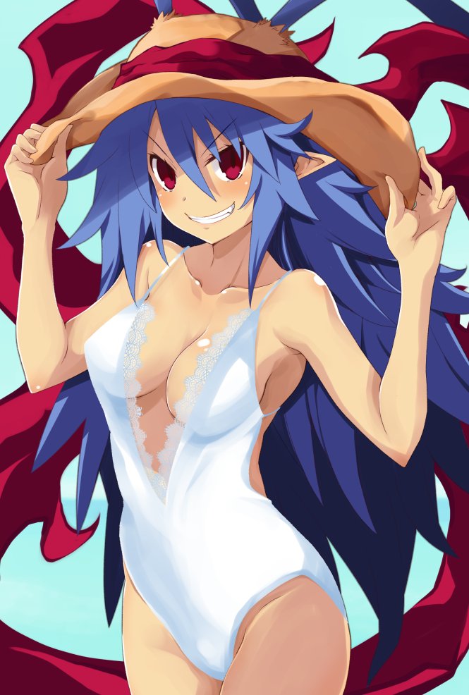 laharl and laharl-chan (disgaea and 1 more) drawn by iwashi_dorobou_-r-