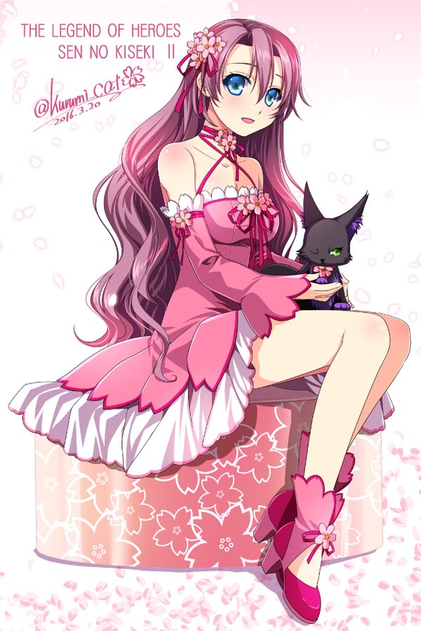 emma millstein and celine (eiyuu densetsu and 2 more) drawn by morisaki_kurumi