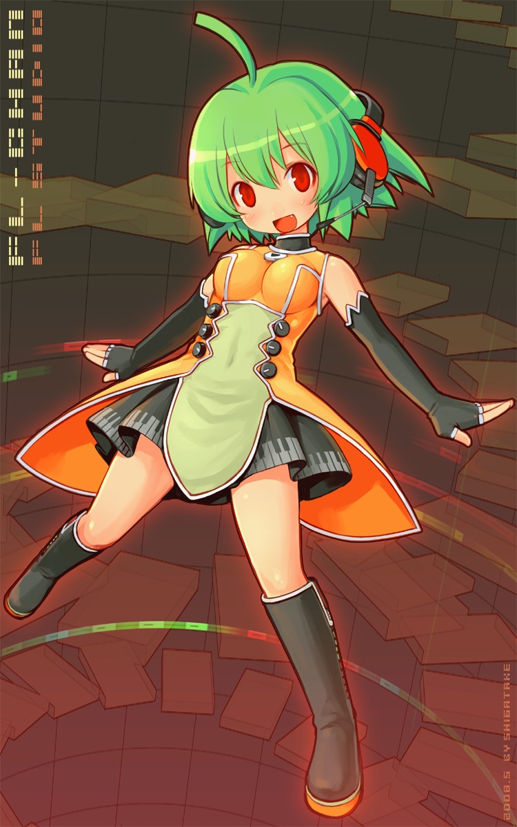 fl-chan (original and 1 more) drawn by shigatake