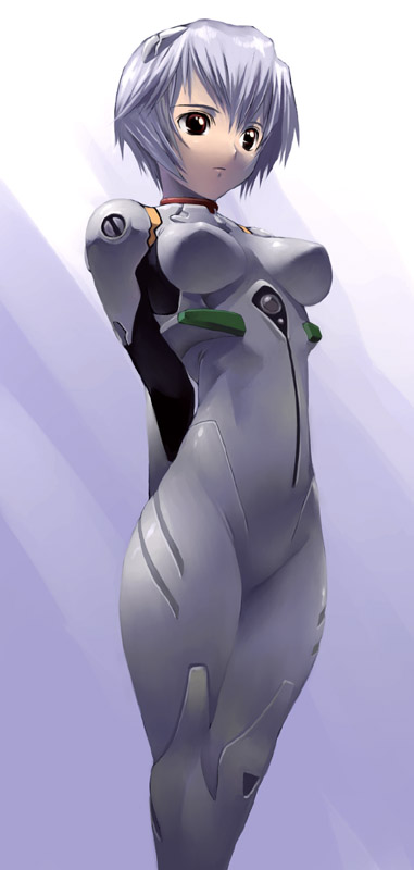 ayanami rei (neon genesis evangelion) drawn by satou_toshiyuki