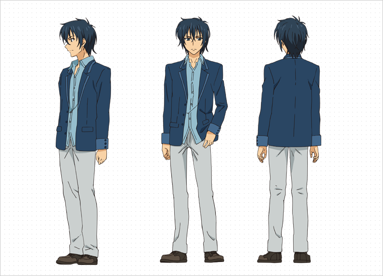 yanagisawa mitsuo (golden time) drawn by hasegawa_shin'ya