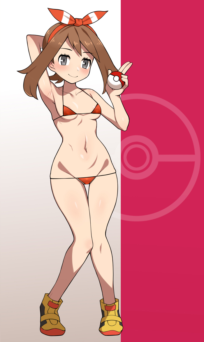 may (pokemon and 1 more) drawn by nt00