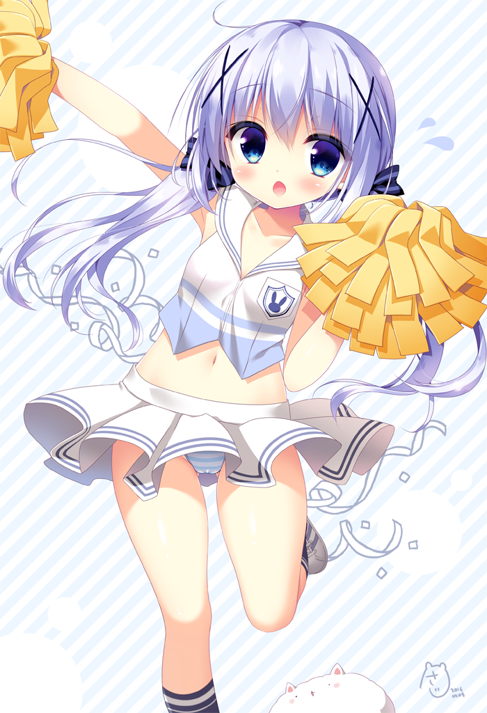 kafuu chino and tippy (gochuumon wa usagi desu ka?) drawn by sasai_saji
