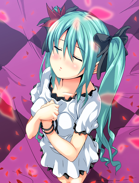 hatsune miku (vocaloid and 1 more) drawn by date_(senpen)