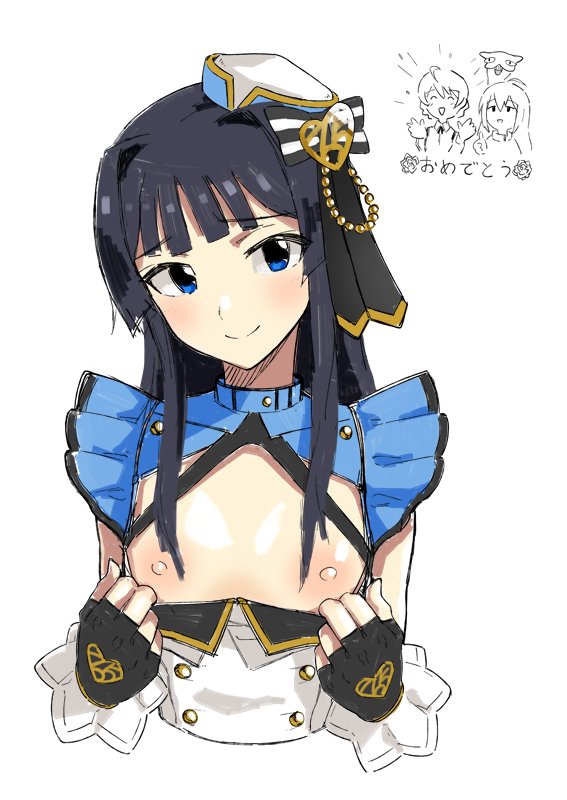 mogami shizuka, mochizuki anna, and sakuramori kaori (idolmaster and 1 more) drawn by efwc