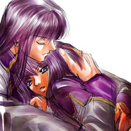 larcei and shannan (fire emblem and 1 more) drawn by cross-empire