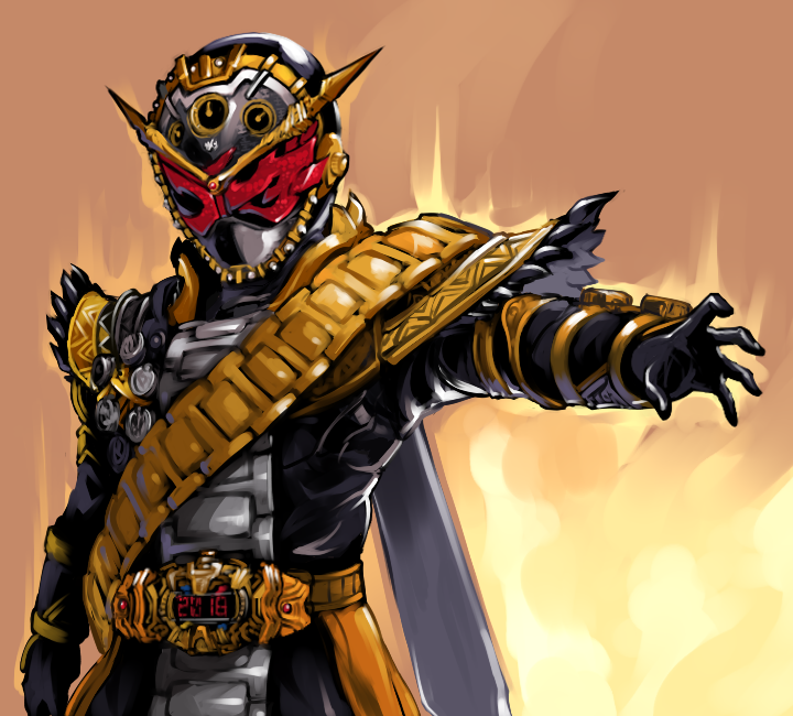 ohma zi-o (kamen rider and 1 more) drawn by takane_(lovehatsune)