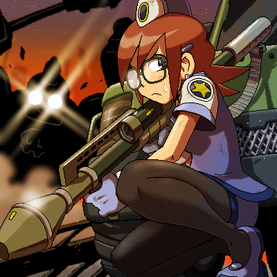 tron bonne, gustaff, and denise marmalade (mega man and 2 more) drawn by napo