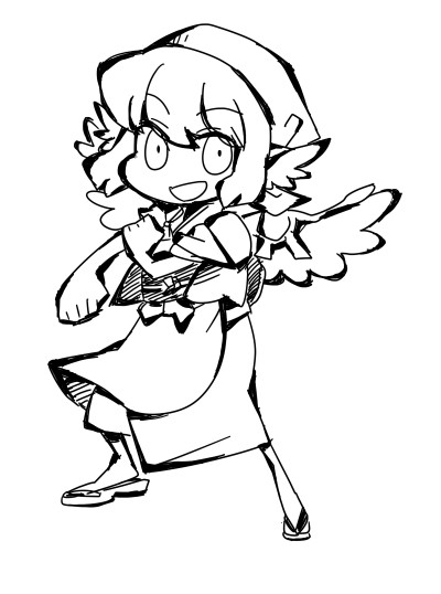 mystia lorelei and okamisty (touhou) drawn by mitsumoto_jouji