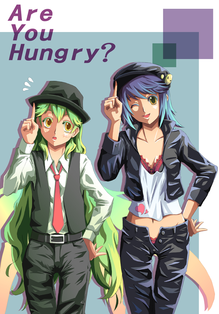 luca truelywaath and frelia (ar tonelico and 1 more) drawn by inazuma_musuko