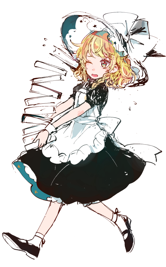 kirisame marisa (touhou) drawn by mozukuzu_(manukedori)