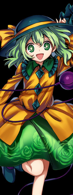 komeiji koishi (touhou and 1 more) drawn by harukawa_moe