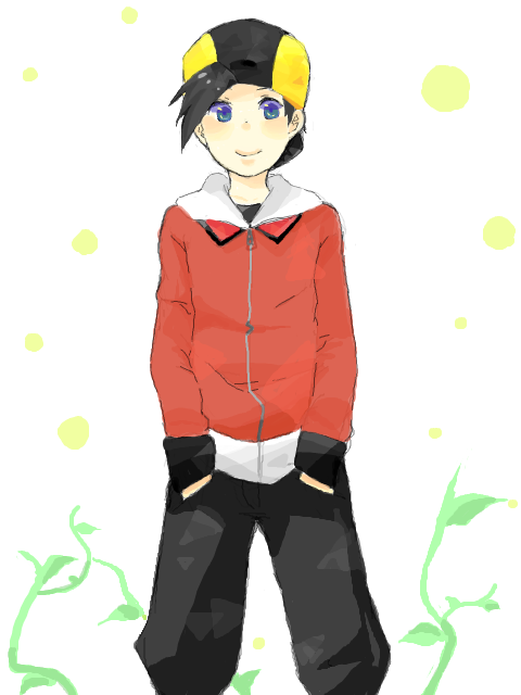 ethan (pokemon and 1 more) drawn by mattyaty