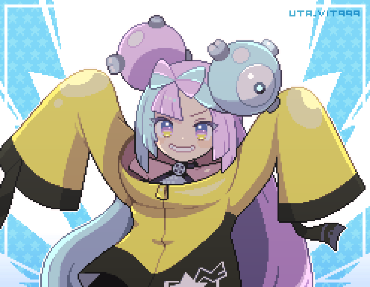 iono (pokemon and 1 more) drawn by uta_vit99