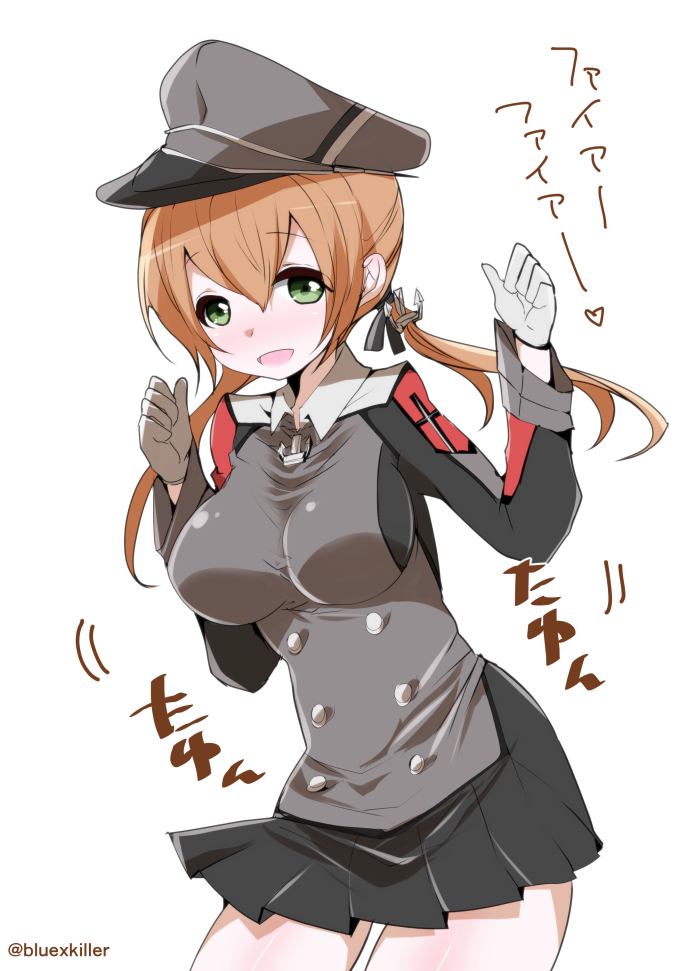 prinz eugen (kantai collection) drawn by doku_denpa_(blue_killer)