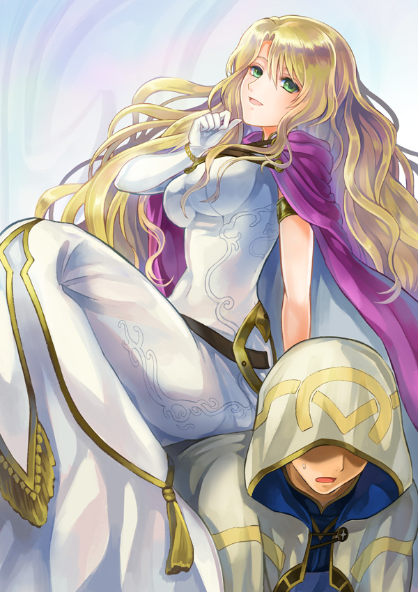 kiran, male kiran, and saint elimine (fire emblem and 1 more) drawn by akuru_(akr369akr)