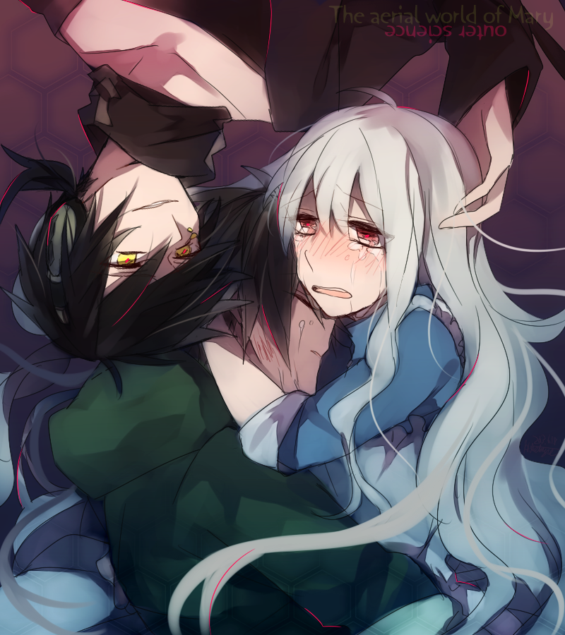 kozakura marry, seto kousuke, konoha, and dark konoha (kagerou project and 1 more) drawn by tsuki_miyabi