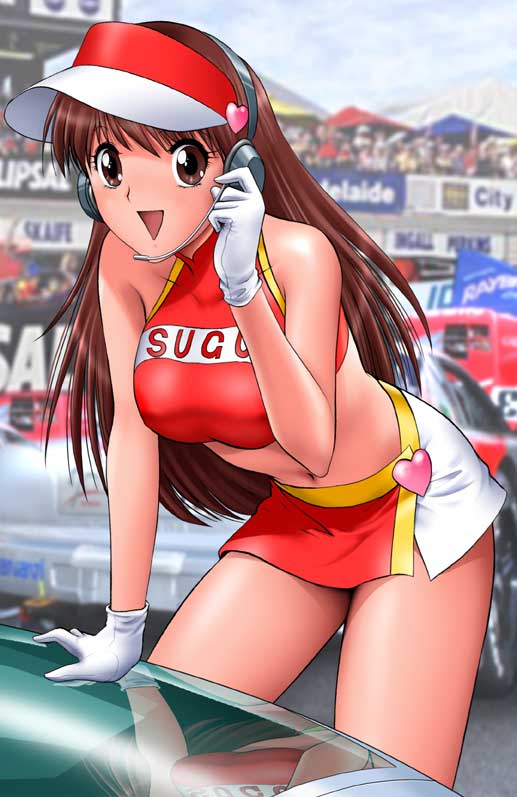 sugou asuka (future gpx cyber formula) drawn by shingyouji_tatsuya