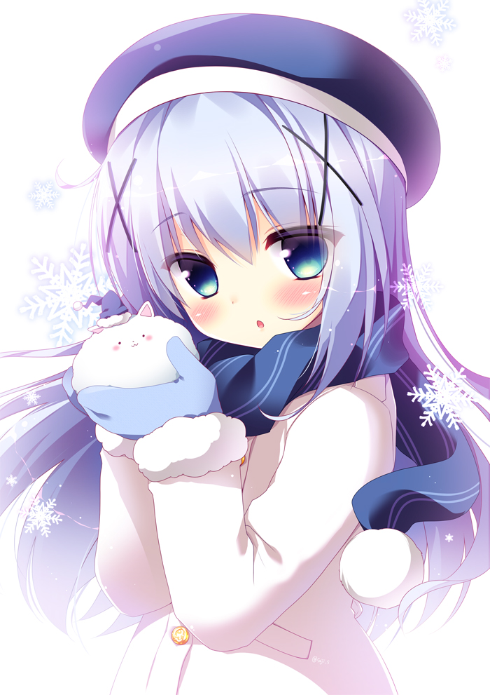 kafuu chino and tippy (gochuumon wa usagi desu ka?) drawn by sasai_saji