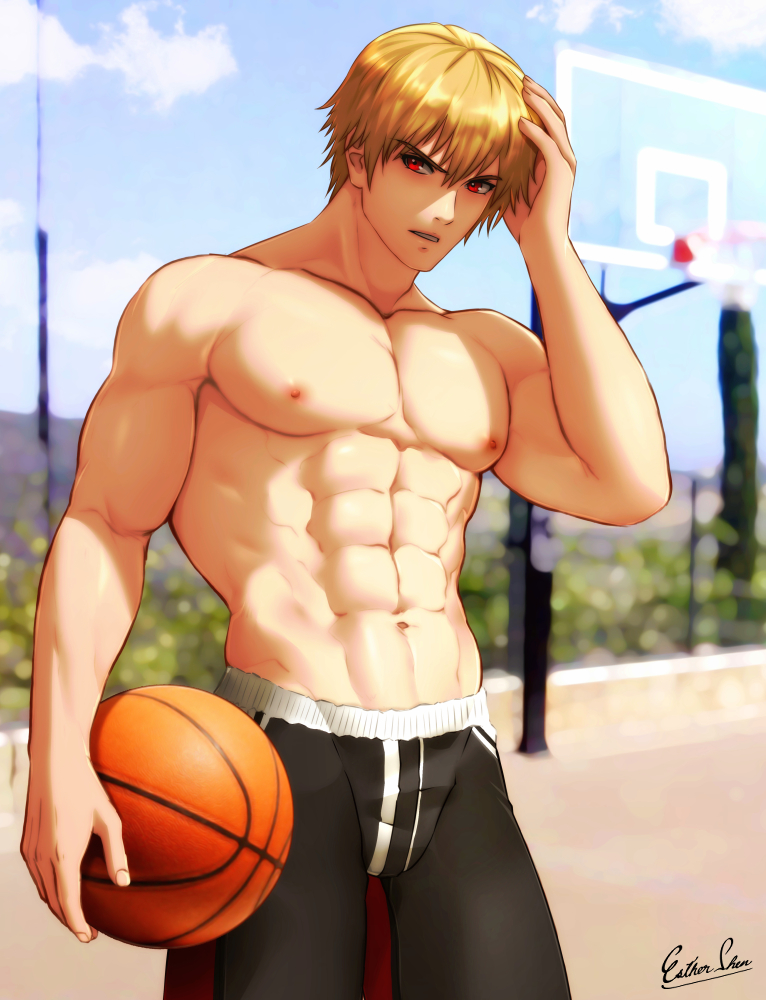 rock howard (the king of fighters and 2 more) drawn by esther_shen