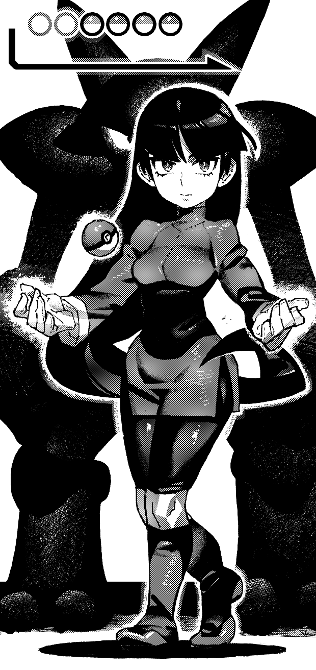 sabrina and alakazam (pokemon and 1 more) drawn by ireading