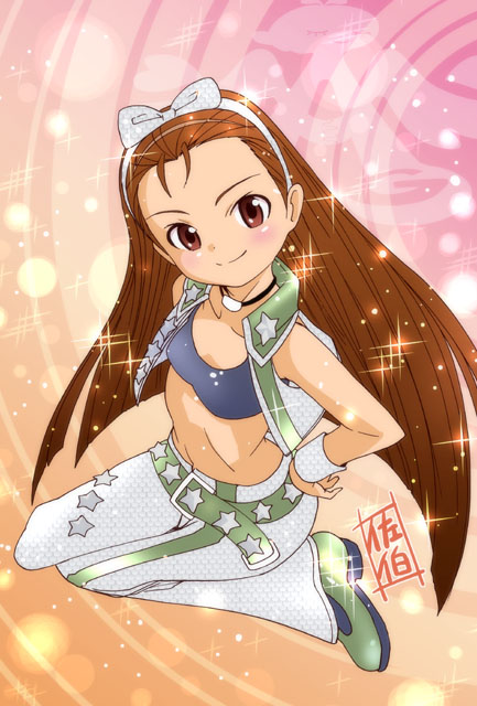 minase iori (idolmaster and 1 more) drawn by saeki_tatsuya