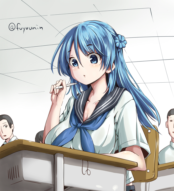 urakaze (kantai collection) drawn by fuyu_mi