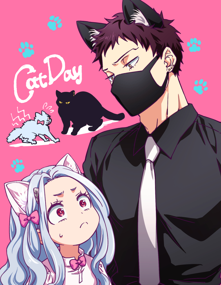 eri and overhaul (boku no hero academia) drawn by tsunao