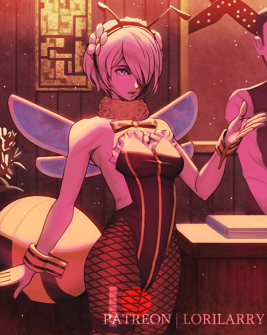 2b (final fantasy and 4 more) drawn by lorilarry