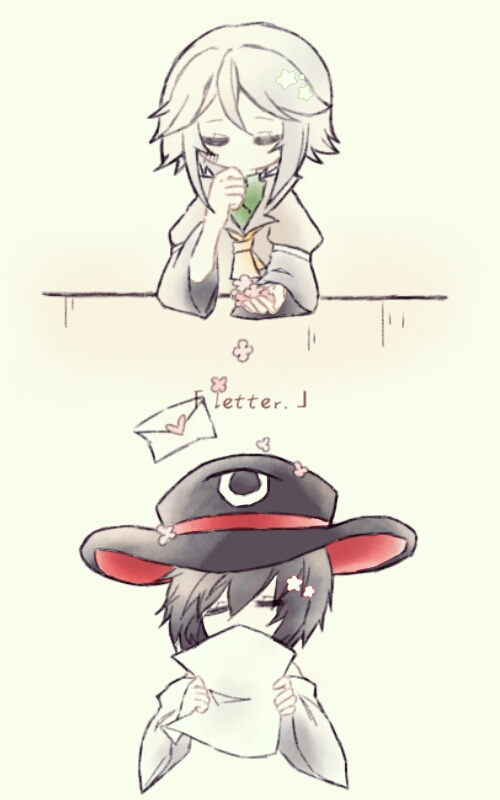 enraku tsubakura and houlen yabusame (len'en) drawn by zhaozhaozhaozhaozhao083