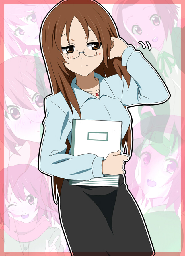 tainaka ritsu and yamanaka sawako (k-on!) drawn by ikari_manatsu