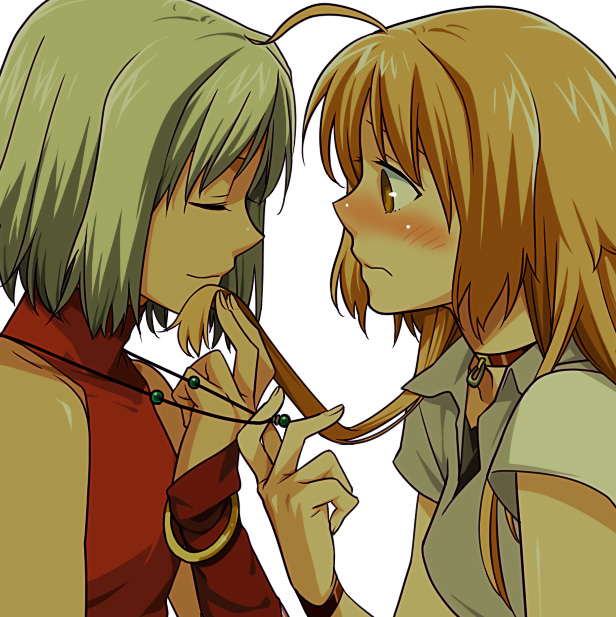 canaan and oosawa maria (428: fuusa sareta shibuya de and 1 more) drawn by mori_(unknown.)