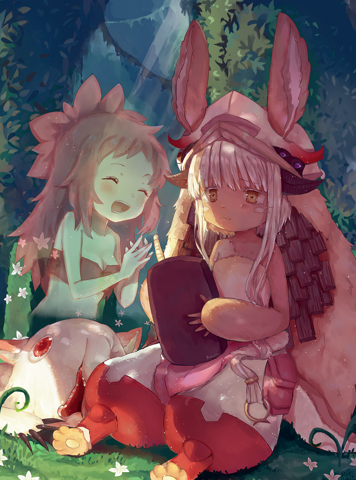 nanachi and mitty (made in abyss) drawn by hishiuma