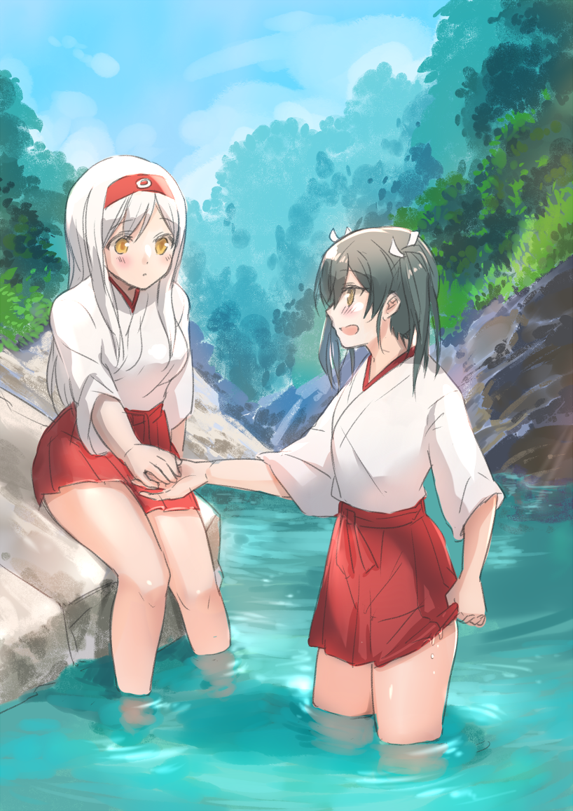 zuikaku and shoukaku (kantai collection) drawn by fukuroumori