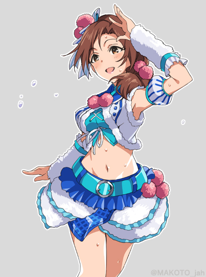 kawashima mizuki (idolmaster and 1 more) drawn by mizuki_makoto
