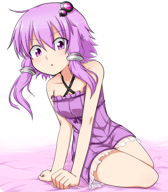 yuzuki yukari (vocaloid and 1 more) drawn by sumiya_nadateru