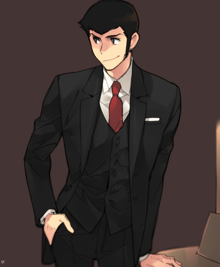 arsene lupin iii (lupin iii) drawn by toujou_sakana