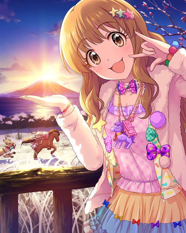futaba anzu and moroboshi kirari (idolmaster and 1 more)